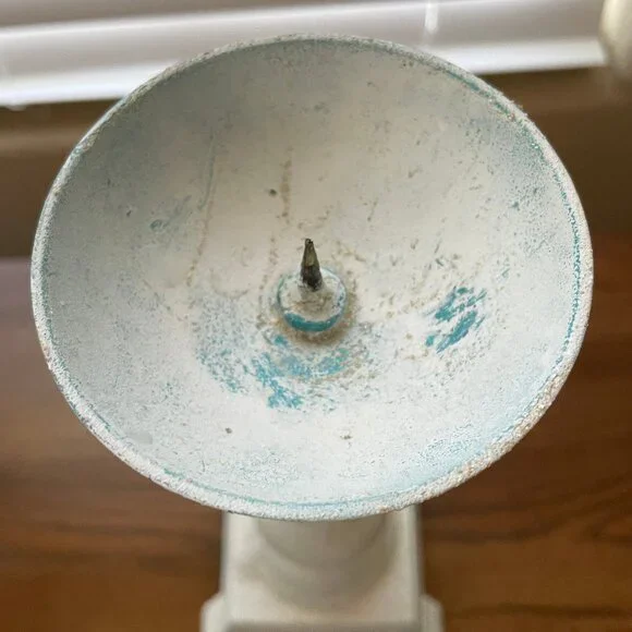 Metal Candle Stick - solid, heavy - Picture 4 of 4